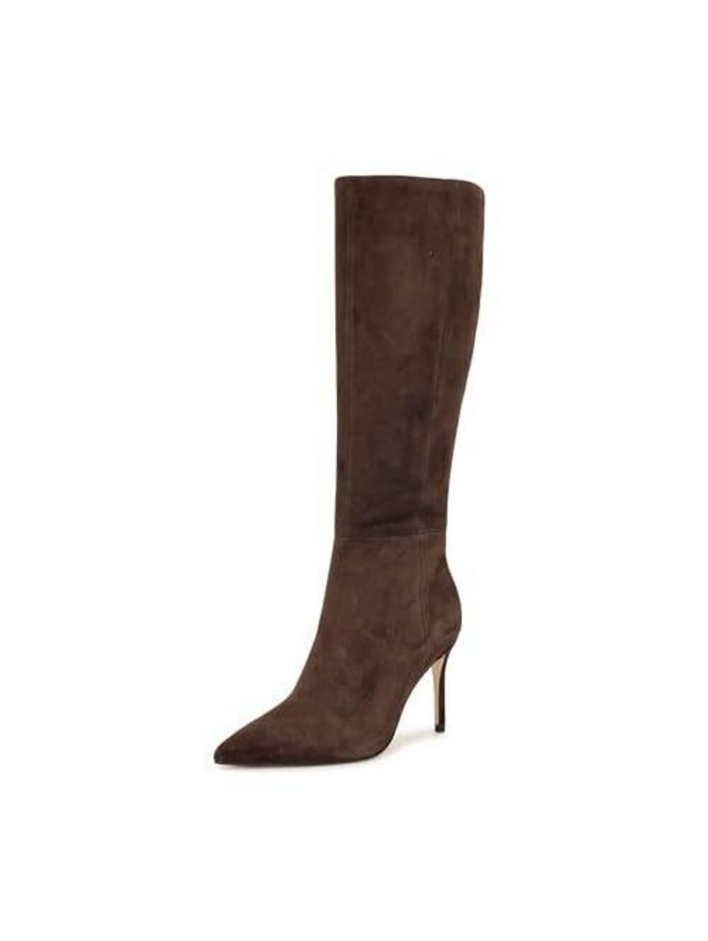 Nine West Women's Cook Boot, Dark Brown Suede, 10 ($180)